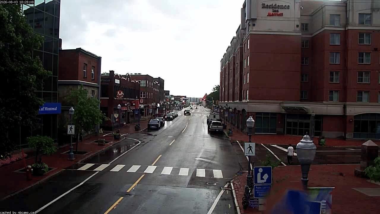 Web Cam image of Moncton (Main Street East)