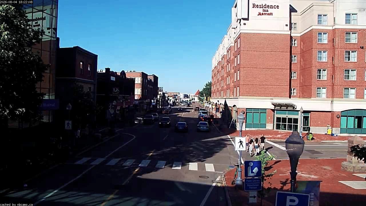Web Cam image of Moncton (Main Street East)