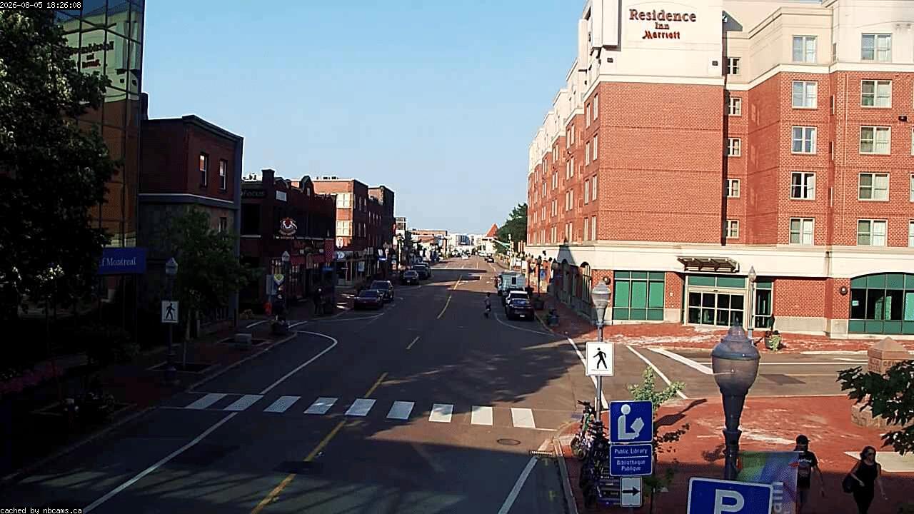 Web Cam image of Moncton (Main Street East)