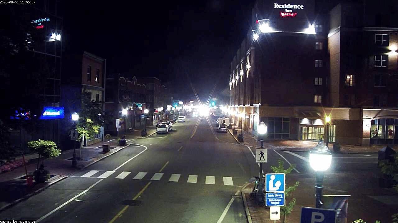 Web Cam image of Moncton (Main Street East)