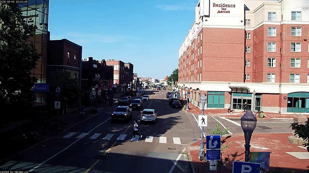 Web Cam image of Moncton (Main Street East)