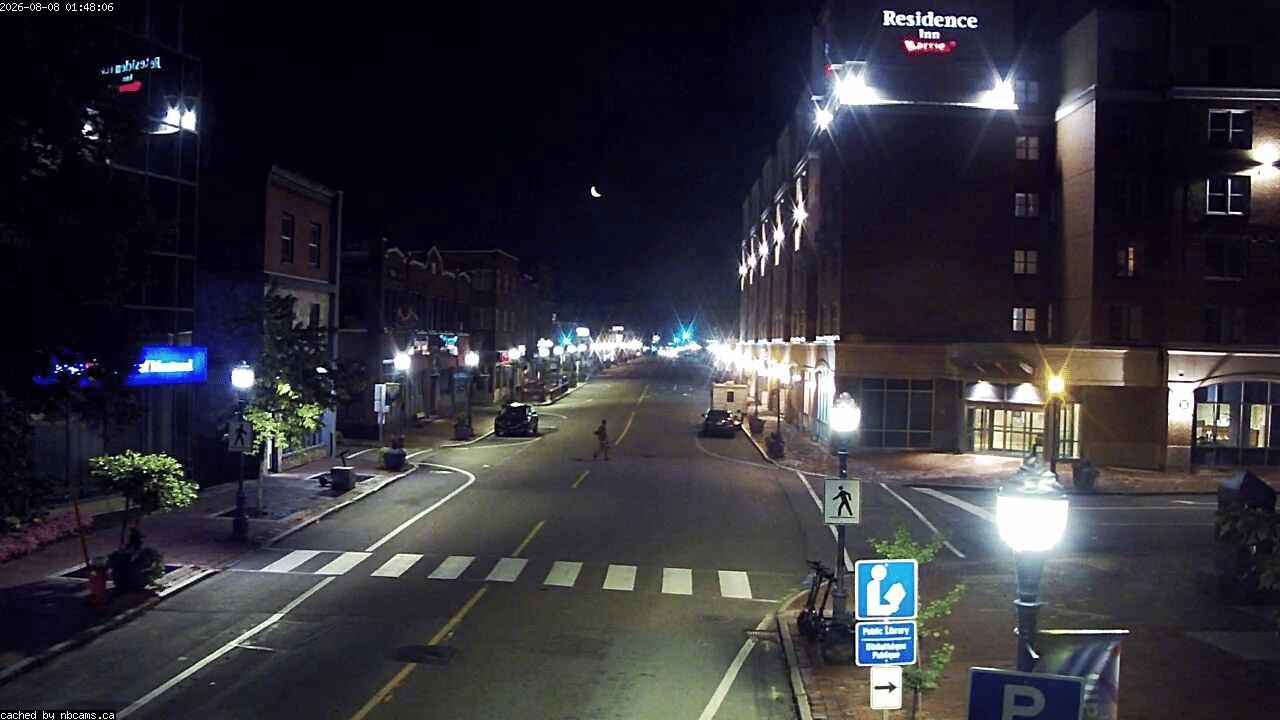 Web Cam image of Moncton (Main Street East)