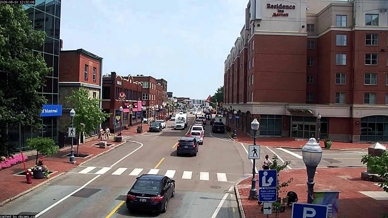 Web Cam image of Moncton (Main Street East)