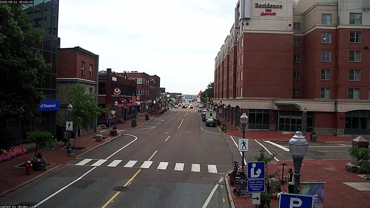 Web Cam image of Moncton (Main Street East)