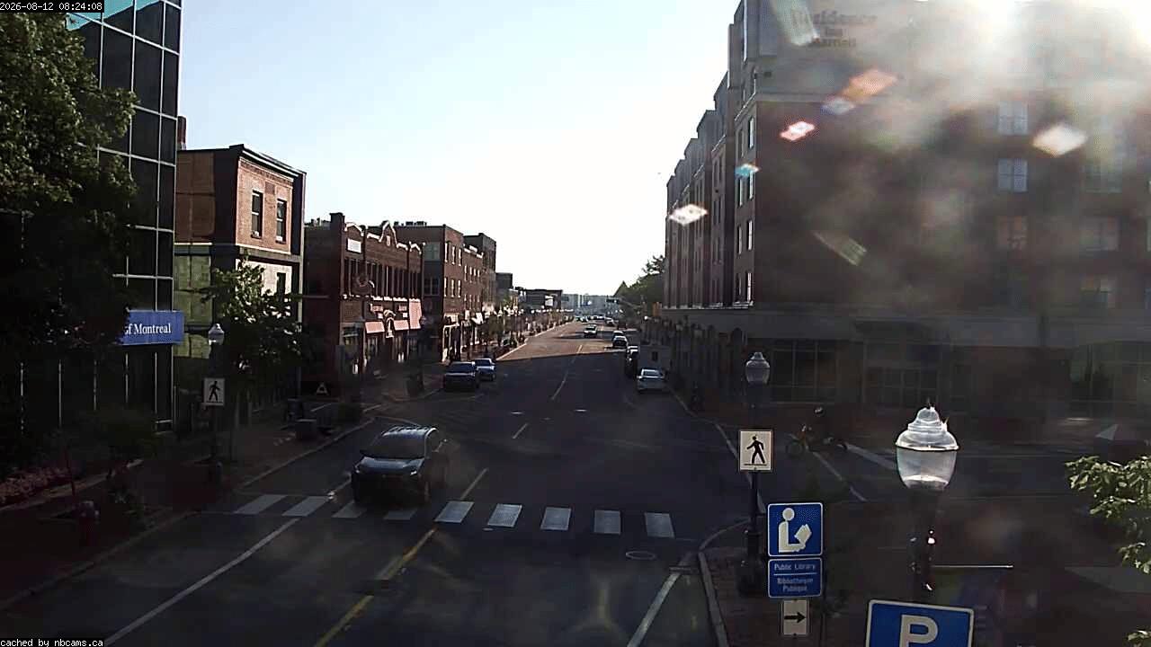 Web Cam image of Moncton (Main Street East)