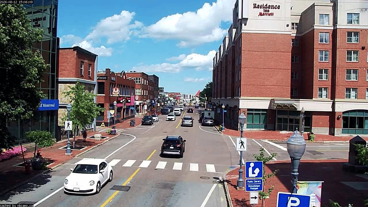 Web Cam image of Moncton (Main Street East)