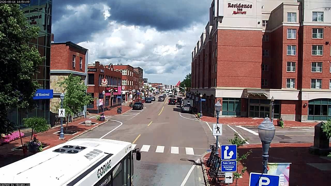 Web Cam image of Moncton (Main Street East)