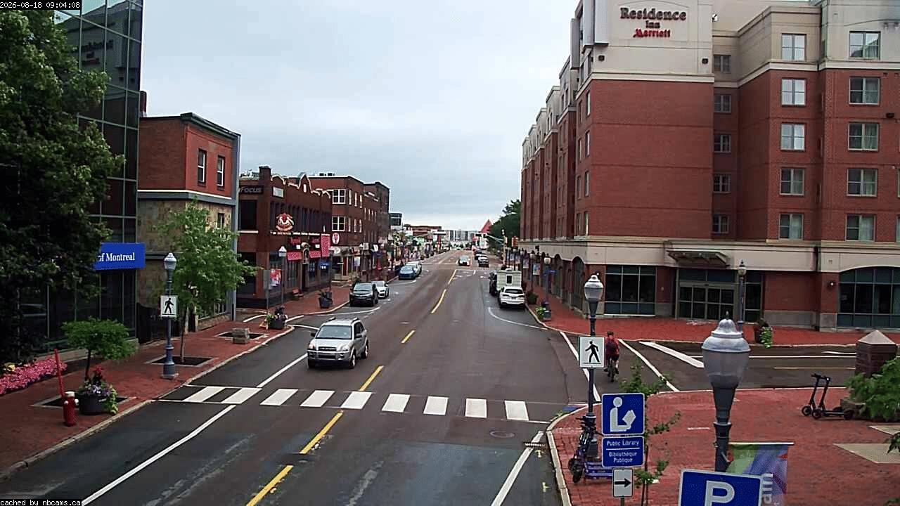 Web Cam image of Moncton (Main Street East)