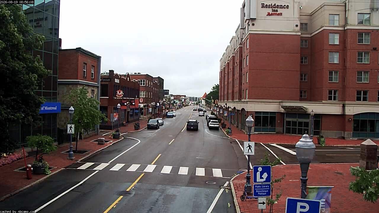 Web Cam image of Moncton (Main Street East)