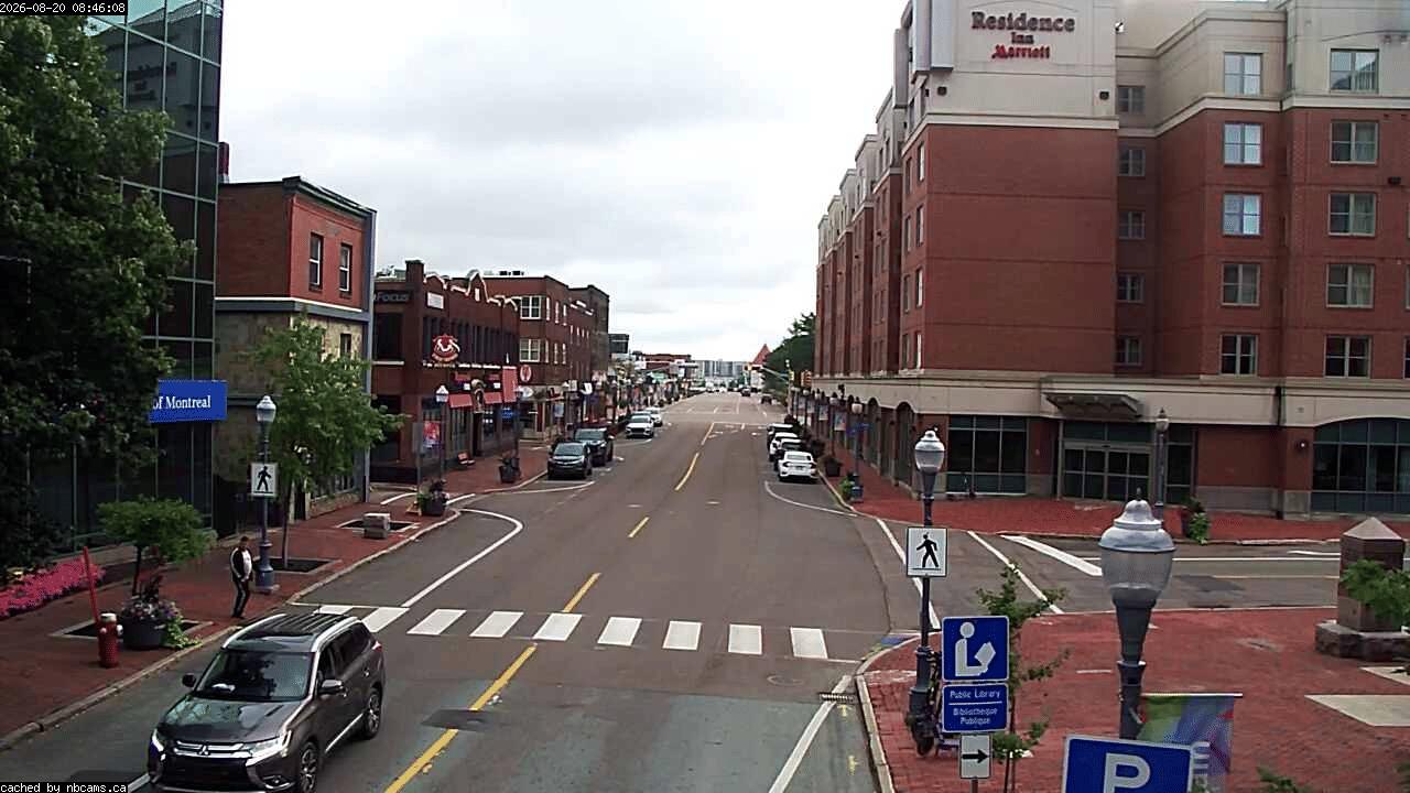Web Cam image of Moncton (Main Street East)