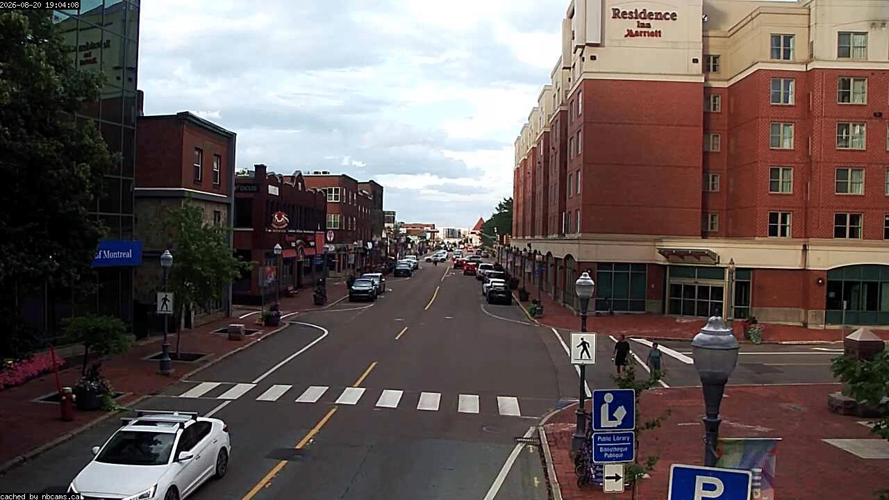 Web Cam image of Moncton (Main Street East)