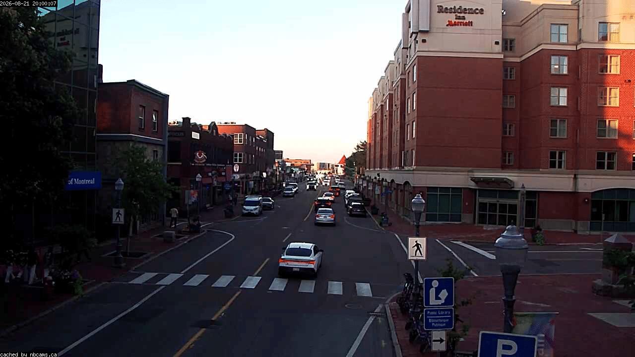 Web Cam image of Moncton (Main Street East)