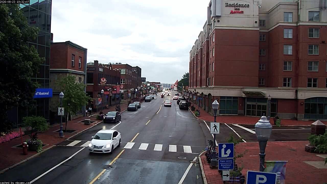 Web Cam image of Moncton (Main Street East)