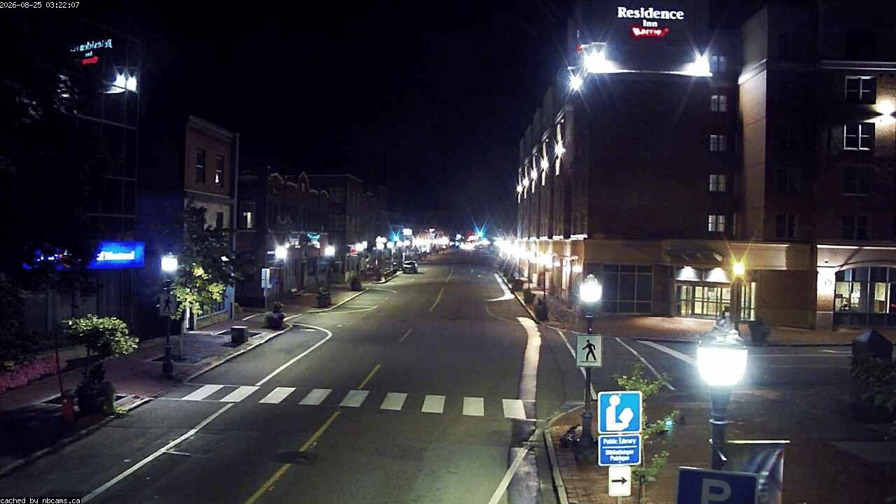 Web Cam image of Moncton (Main Street East)