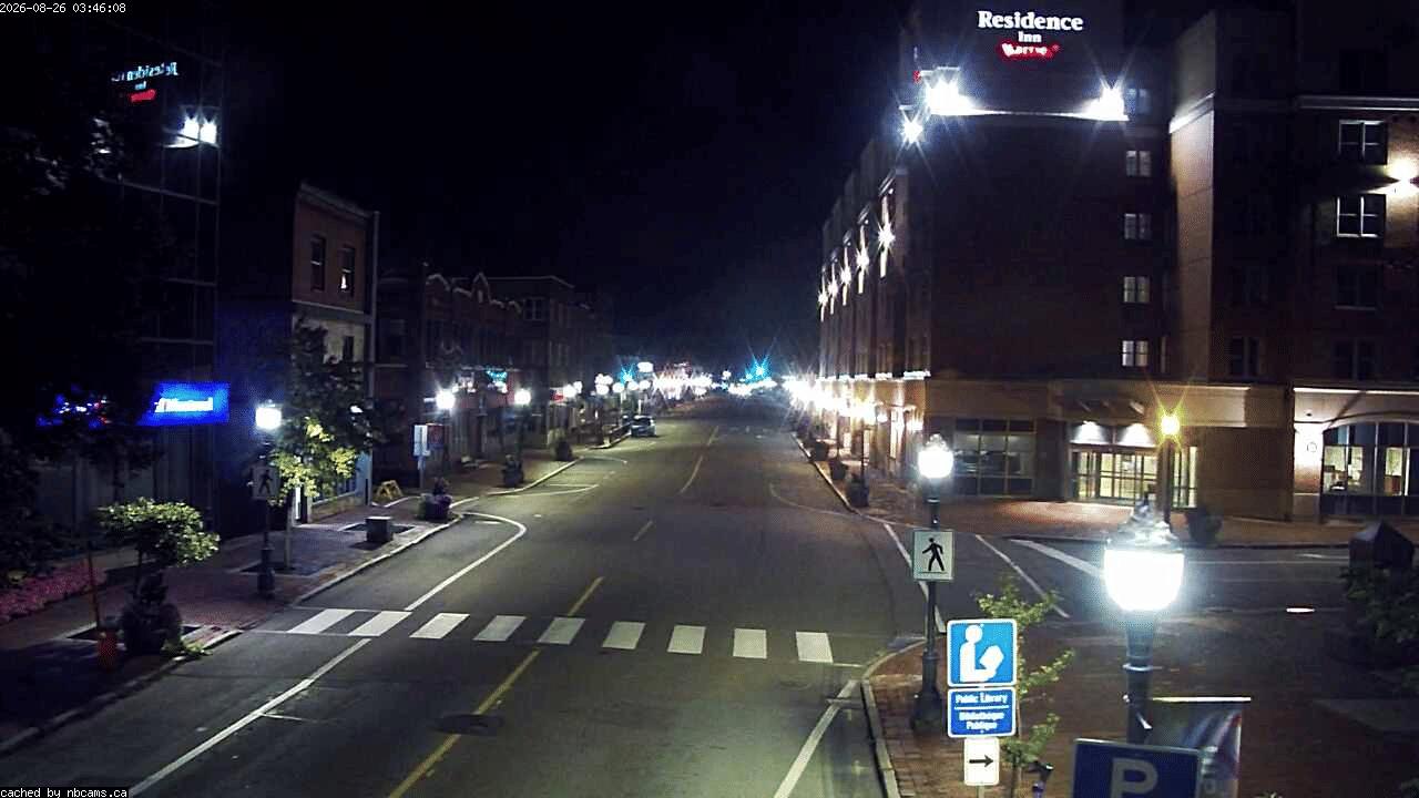 Web Cam image of Moncton (Main Street East)
