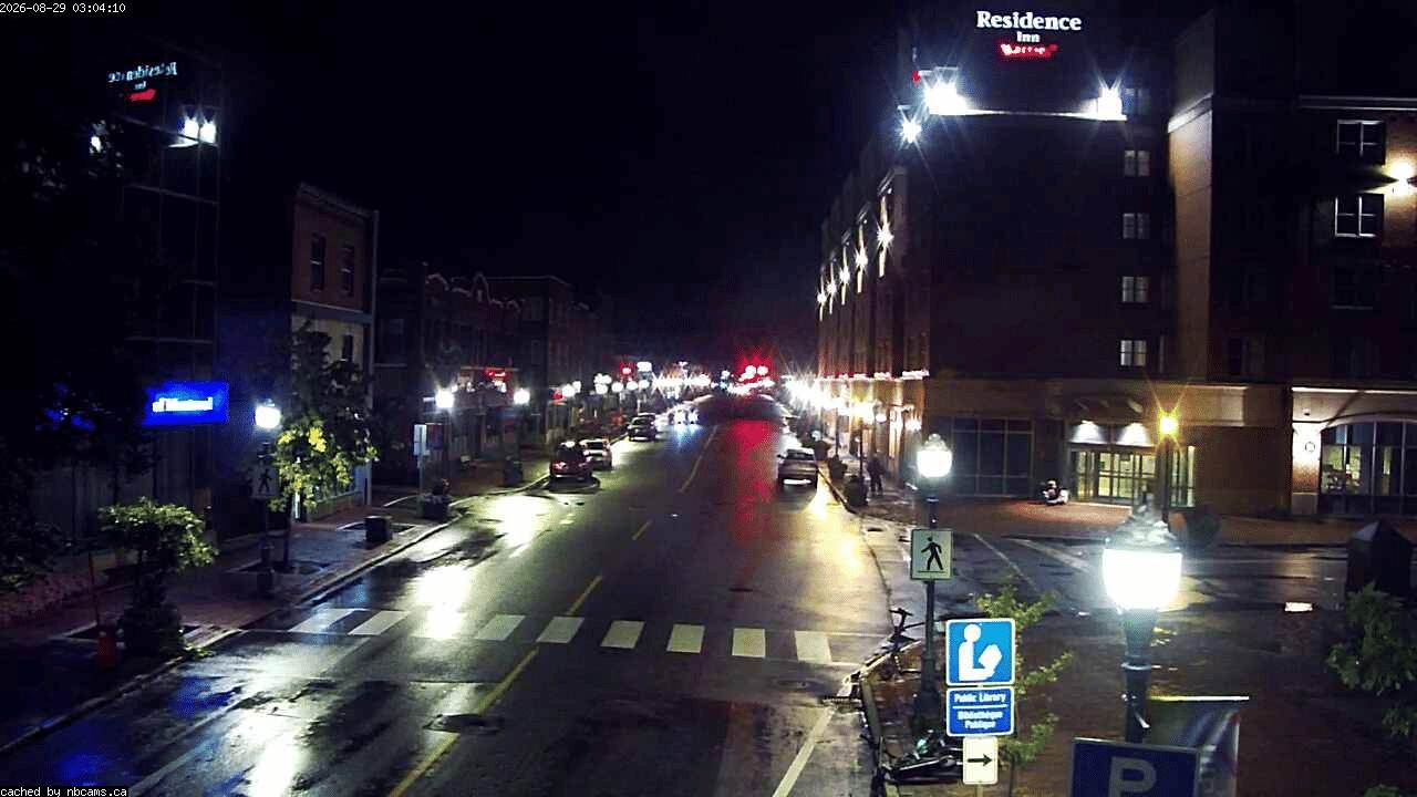 Web Cam image of Moncton (Main Street East)