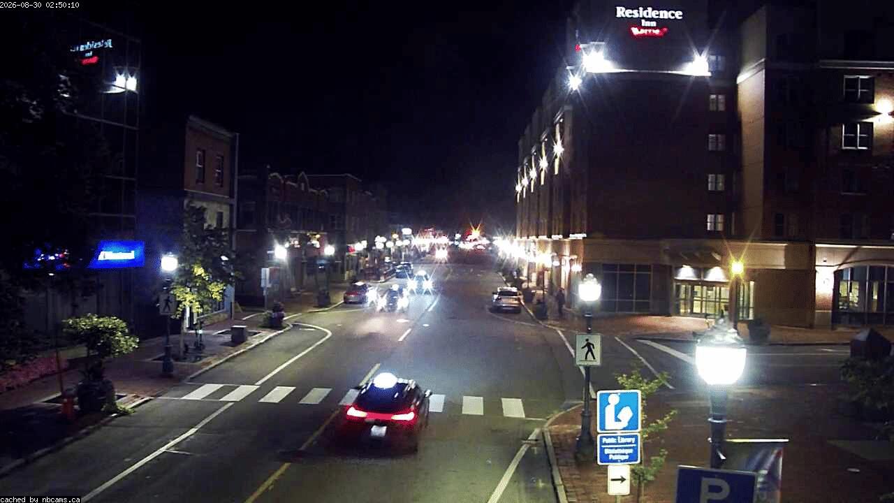 Web Cam image of Moncton (Main Street East)