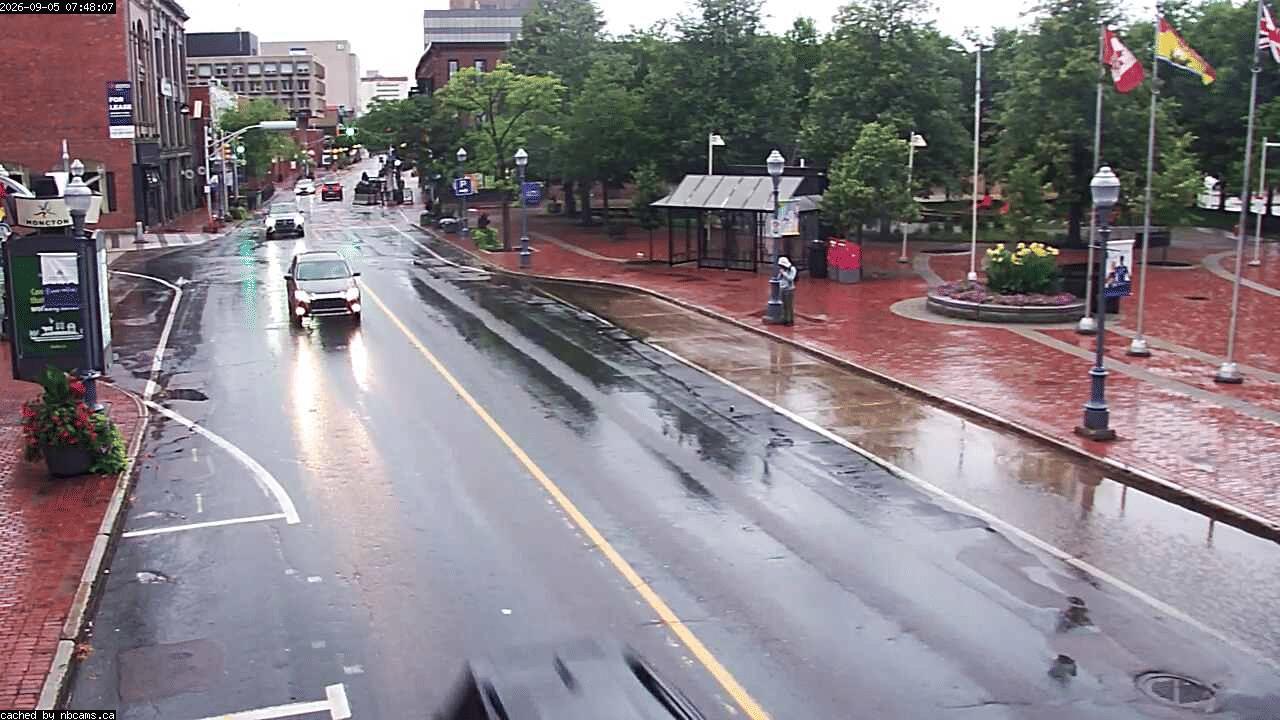 Web Cam image of Moncton (Main Street East)