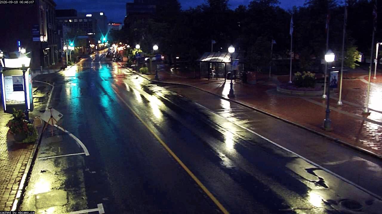 Web Cam image of Moncton (Main Street East)