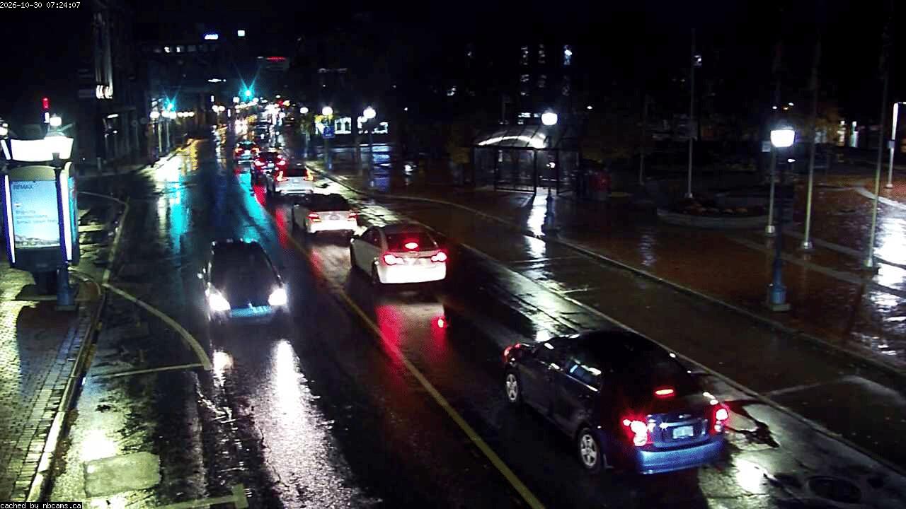 Web Cam image of Moncton (Main Street East)