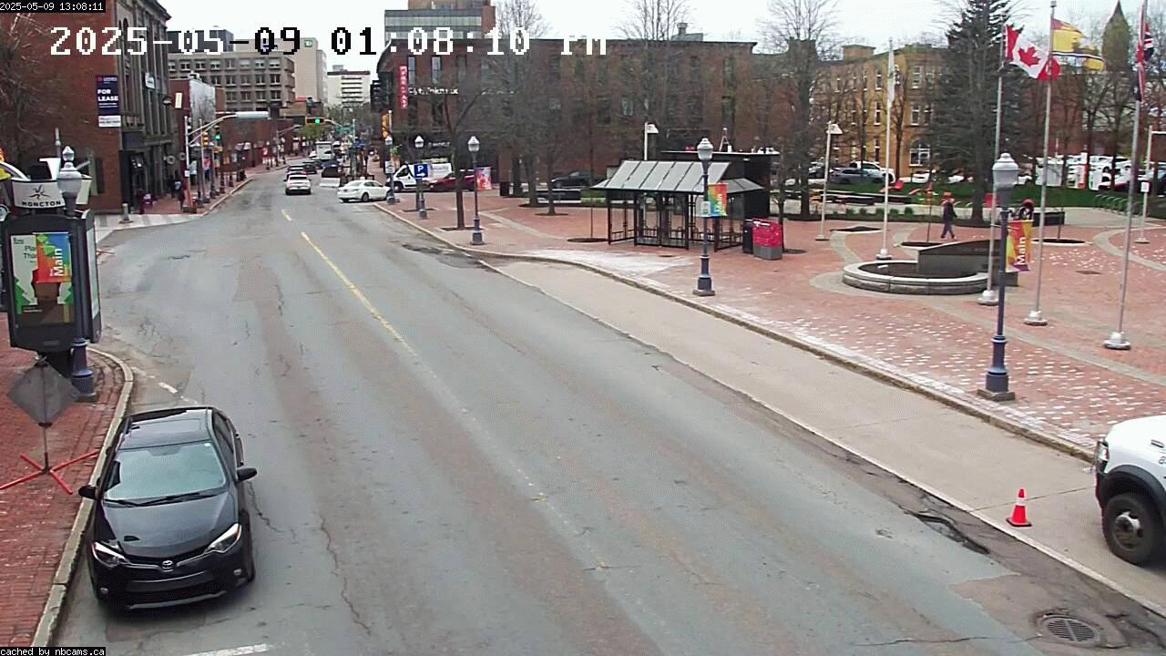 Web Cam image of Moncton (Main Street West)