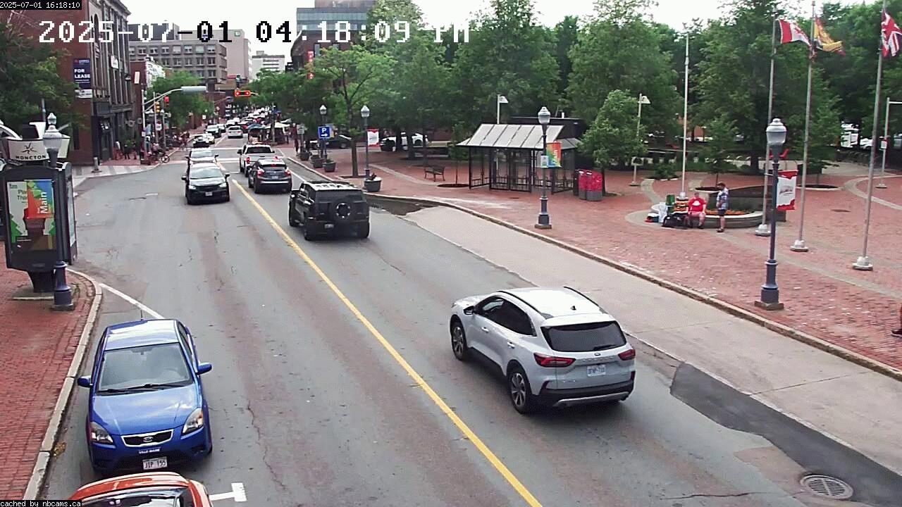 Web Cam image of Moncton (Main Street West)