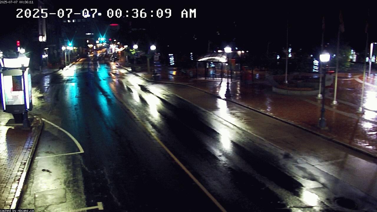 Web Cam image of Moncton (Main Street West)