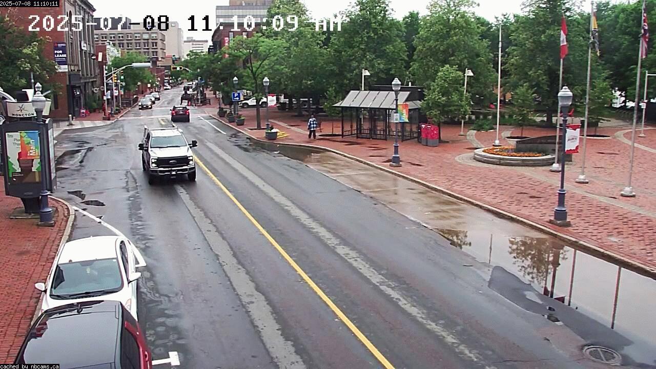 Web Cam image of Moncton (Main Street West)