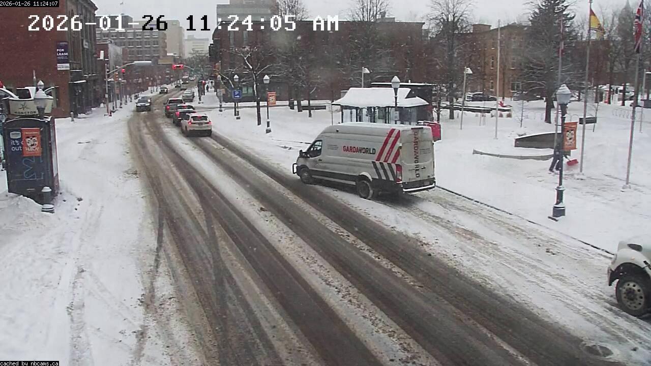 Web Cam image of Moncton (Main Street West)