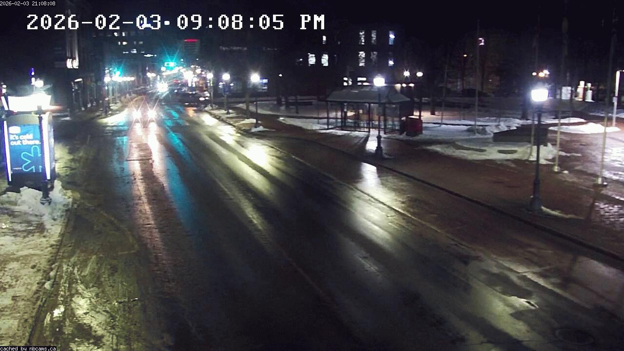 Web Cam image of Moncton (Main Street West)