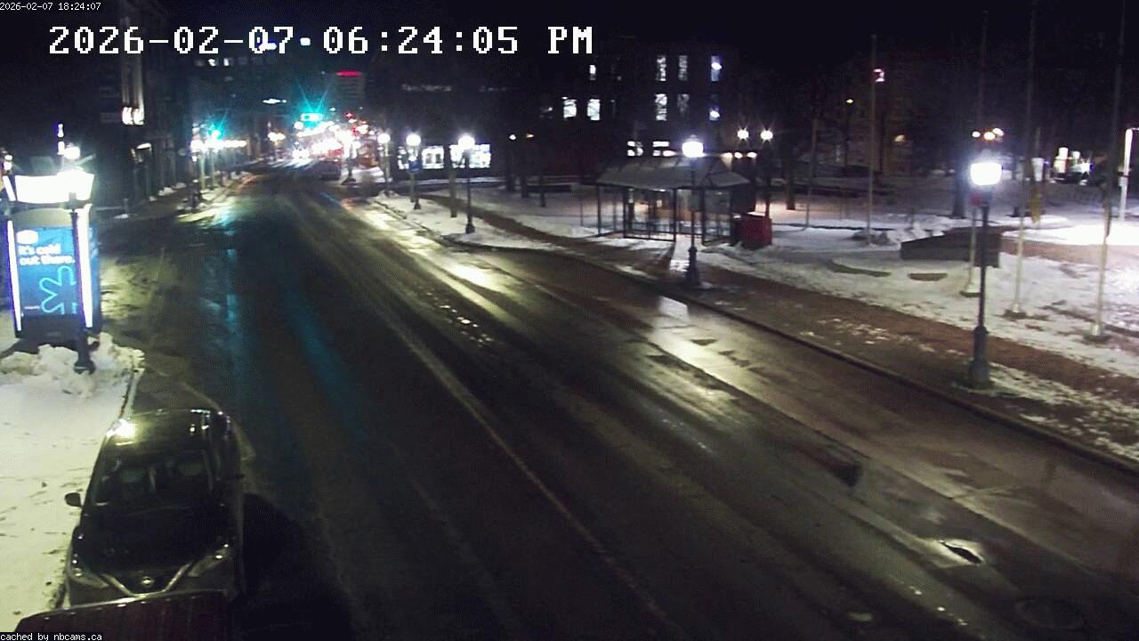 Web Cam image of Moncton (Main Street West)