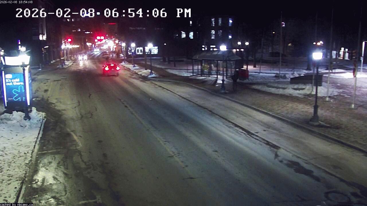 Web Cam image of Moncton (Main Street West)