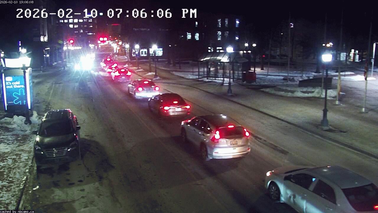 Web Cam image of Moncton (Main Street West)