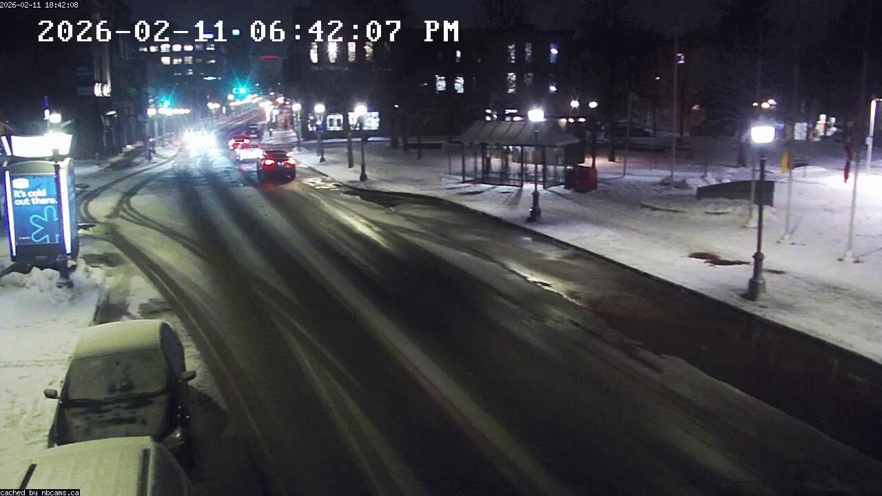 Web Cam image of Moncton (Main Street West)