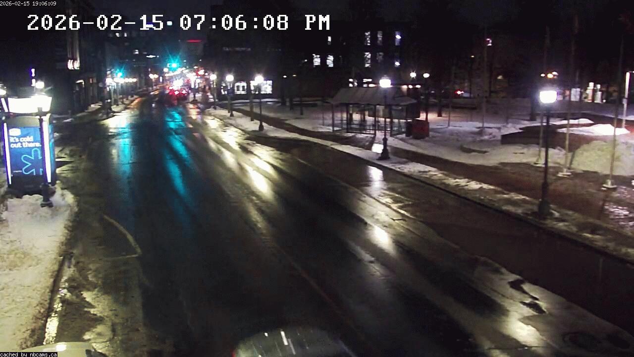 Web Cam image of Moncton (Main Street West)
