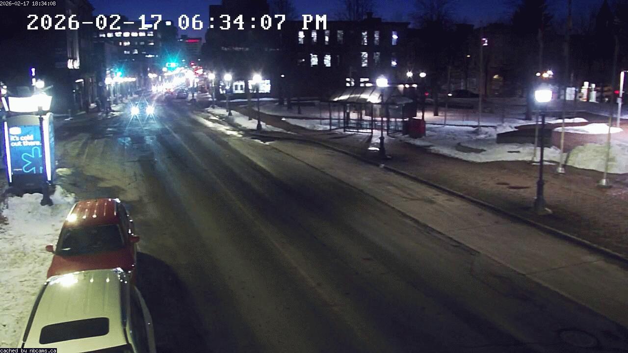 Web Cam image of Moncton (Main Street West)