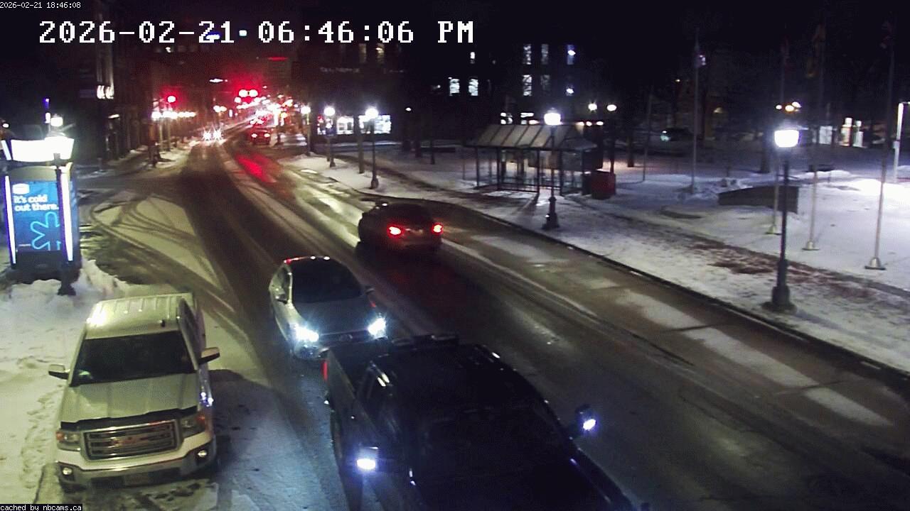 Web Cam image of Moncton (Main Street West)