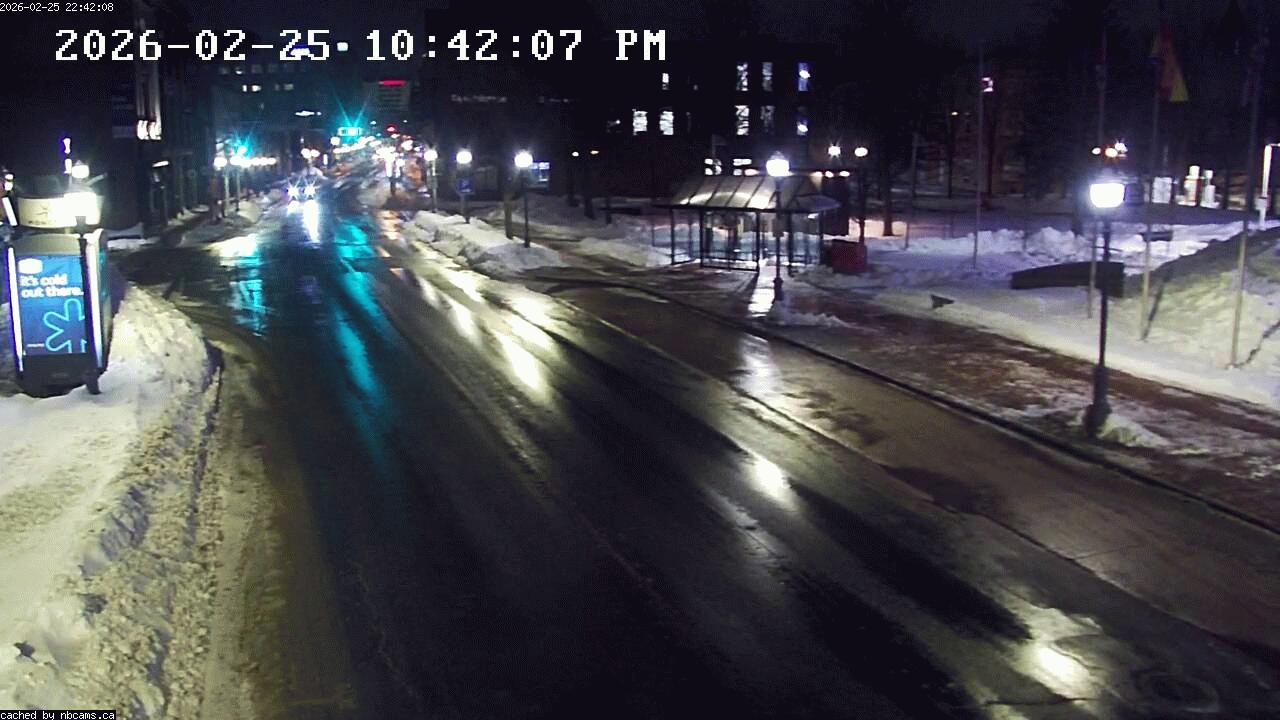 Web Cam image of Moncton (Main Street West)