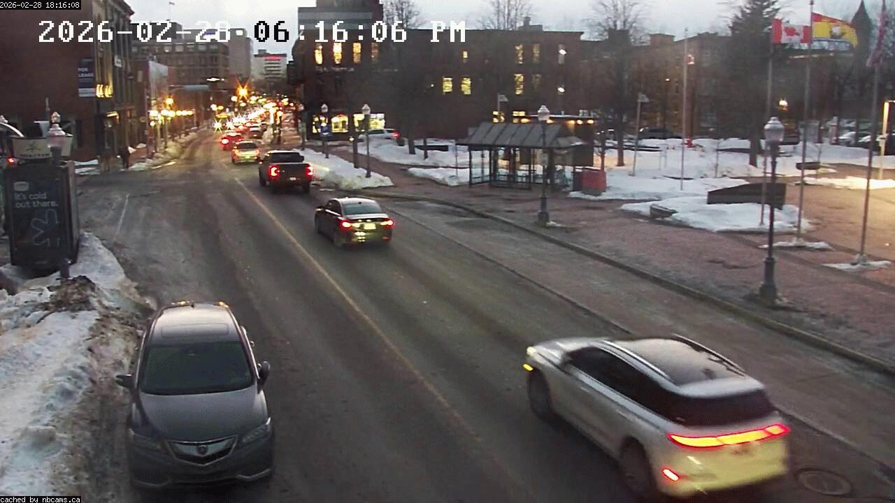 Web Cam image of Moncton (Main Street West)