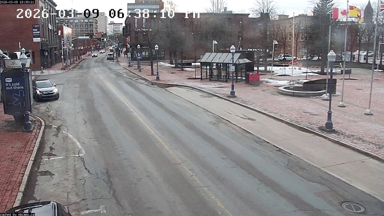Web Cam image of Moncton (Main Street West)