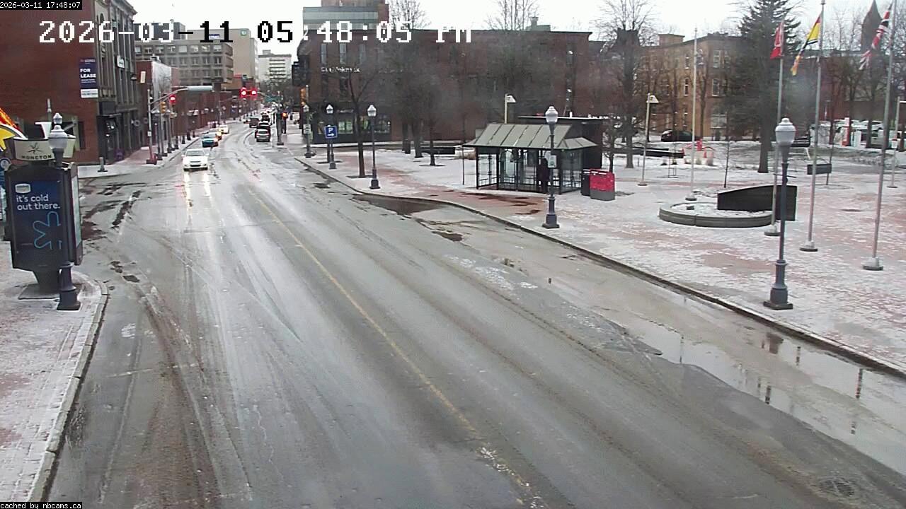 Web Cam image of Moncton (Main Street West)
