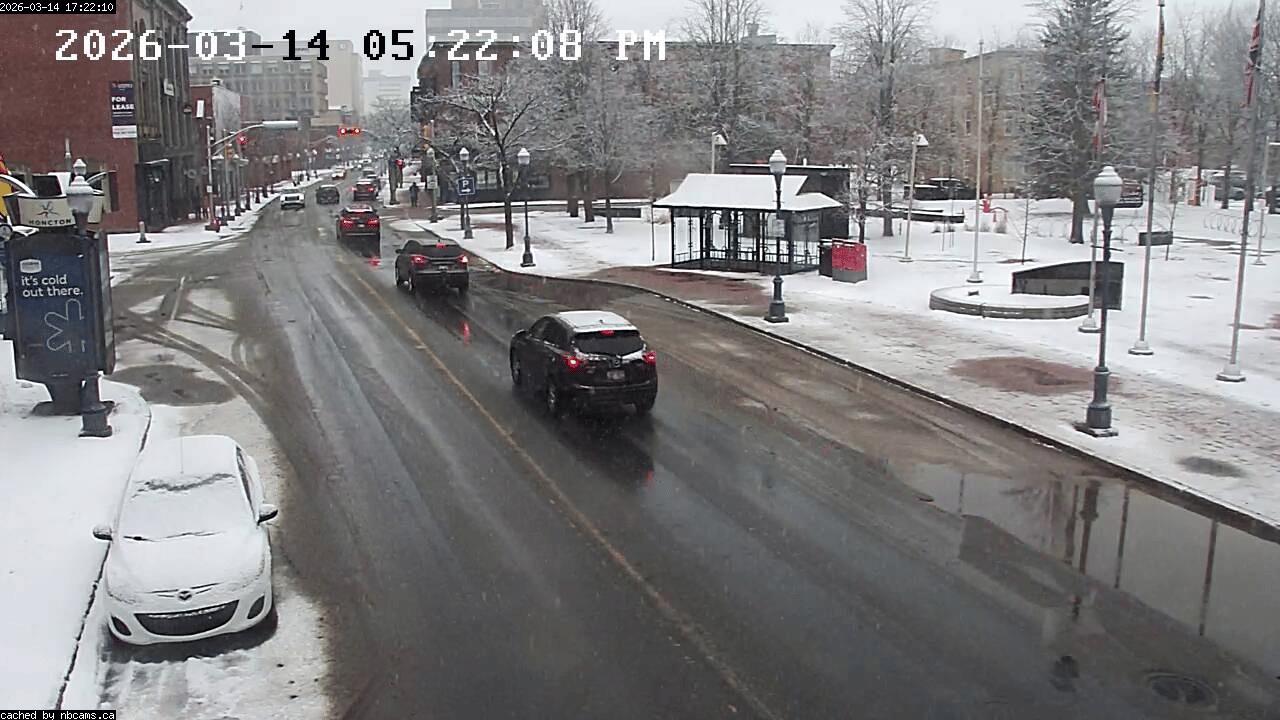 Web Cam image of Moncton (Main Street West)
