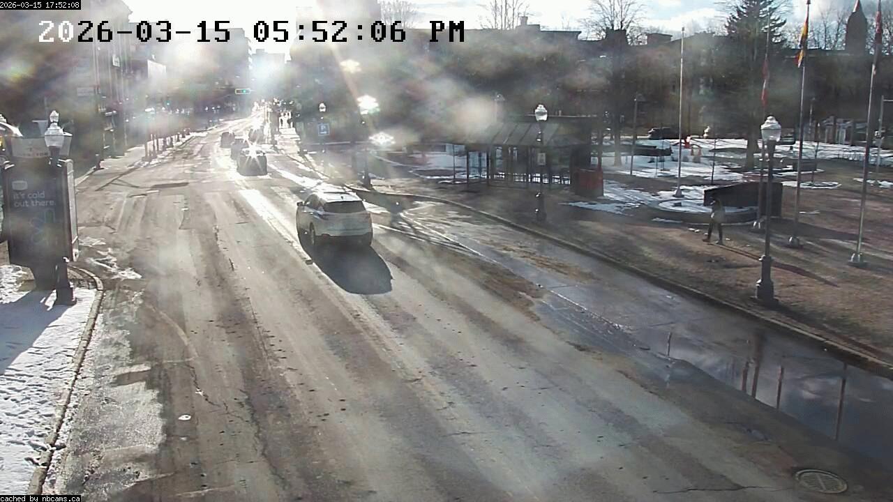 Web Cam image of Moncton (Main Street West)