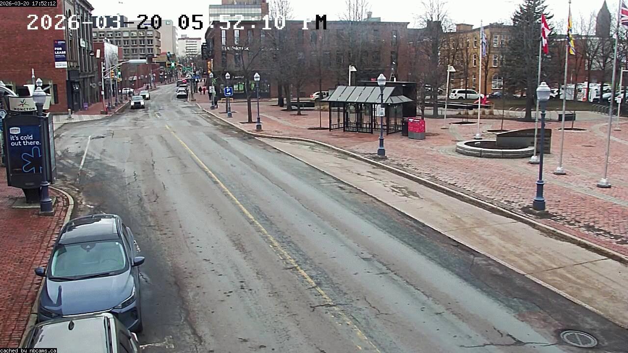 Web Cam image of Moncton (Main Street West)