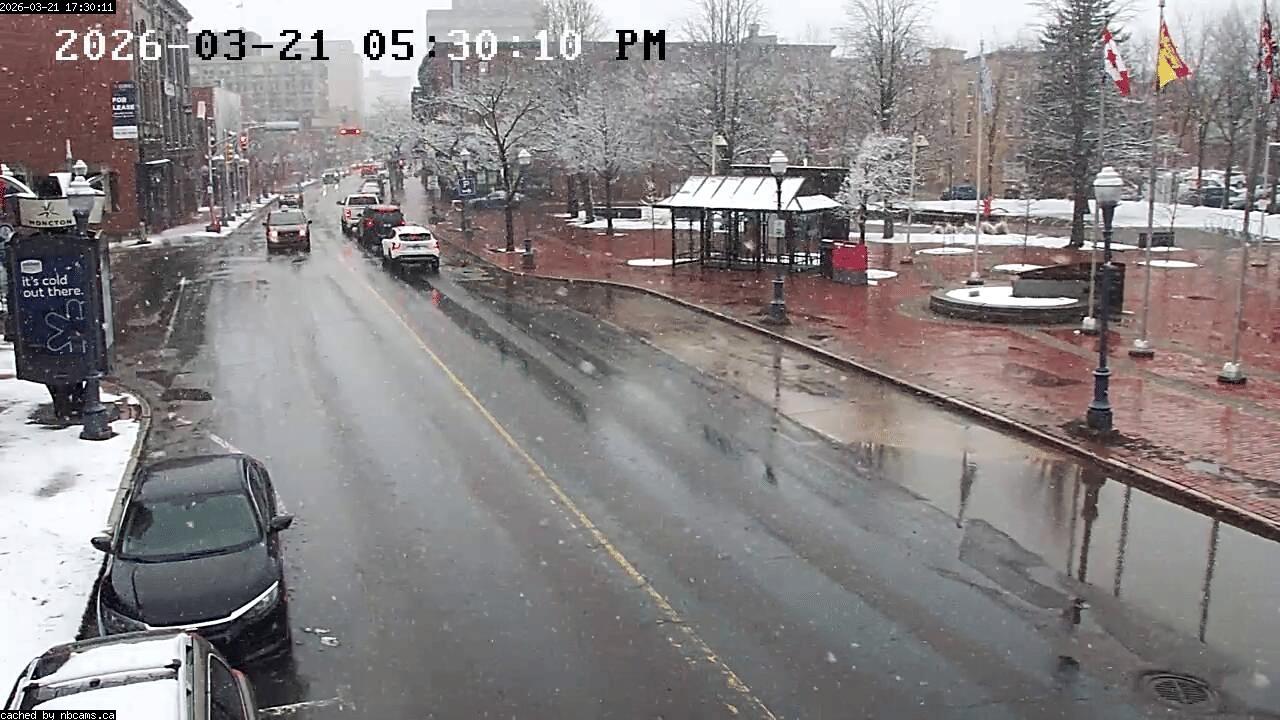 Web Cam image of Moncton (Main Street West)