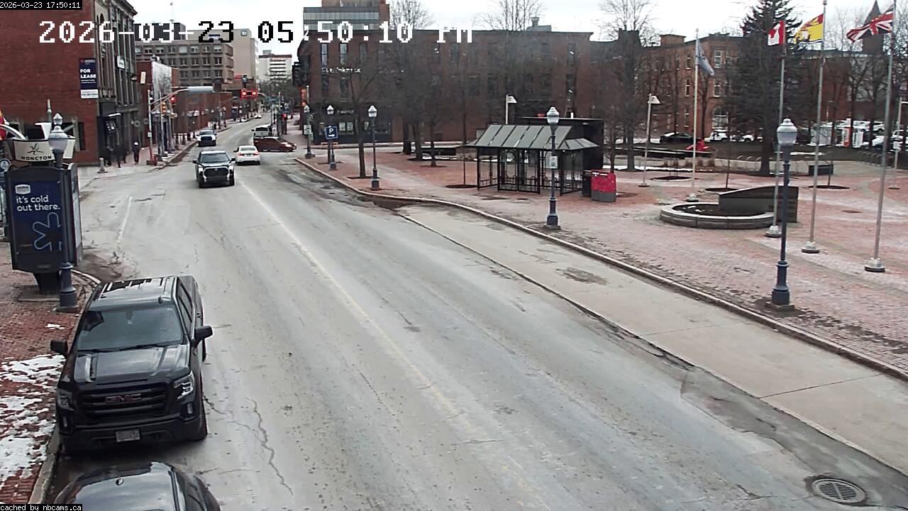 Web Cam image of Moncton (Main Street West)