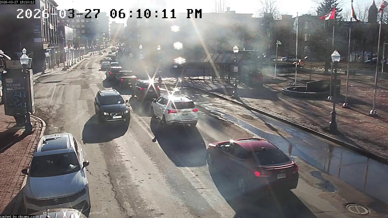 Web Cam image of Moncton (Main Street West)