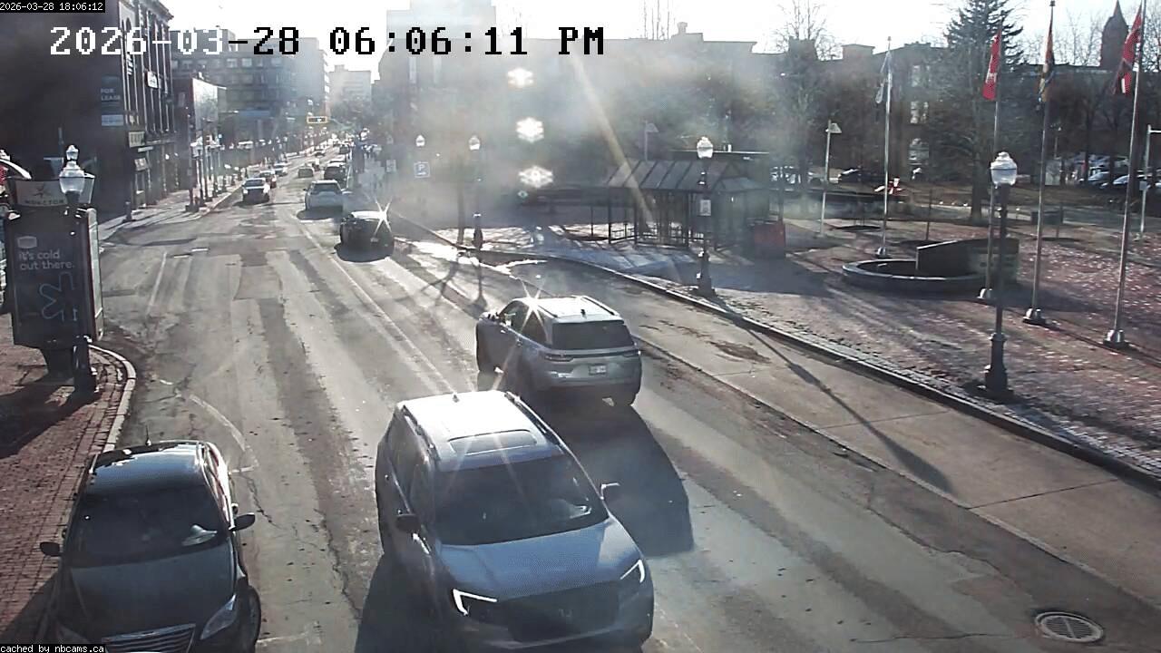 Web Cam image of Moncton (Main Street West)