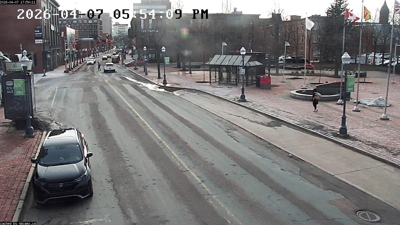 Web Cam image of Moncton (Main Street West)
