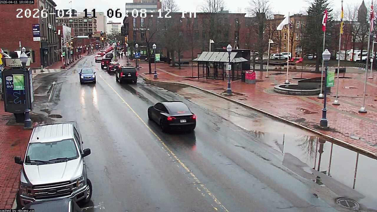 Web Cam image of Moncton (Main Street West)